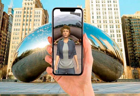 Create your personal avatar in AR