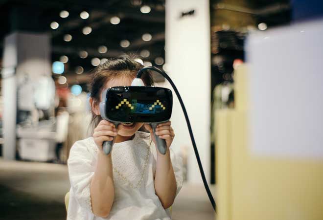 Virtual reality instead of regular textbooks